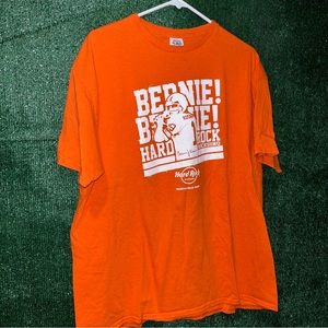 Bernie Kosar Vintage Hard Rocksino Cleveland Browns Tee Shirt